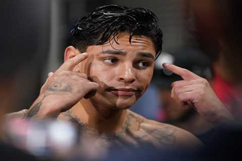 Boxing star Ryan Garcia arrested for felony vandalism at luxury Beverly Hills hotel: report