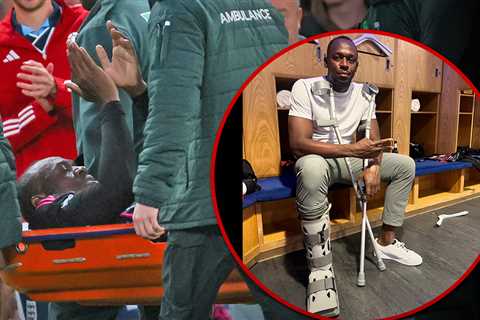 Usain Bolt Ruptures Achilles, Stretchered Off Soccer Field During Charity Game