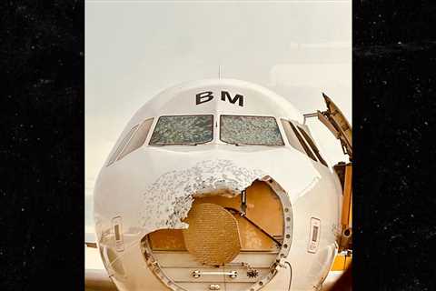 Austrian Airlines Flight Suffers Major Nose Damage in Mid-Air Hailstorm