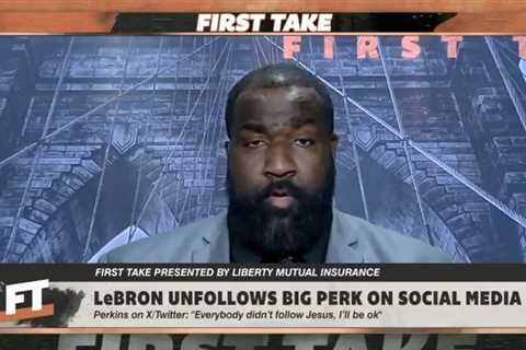 Kendrick Perkins compared himself to Jesus after LeBron James unfollowed him