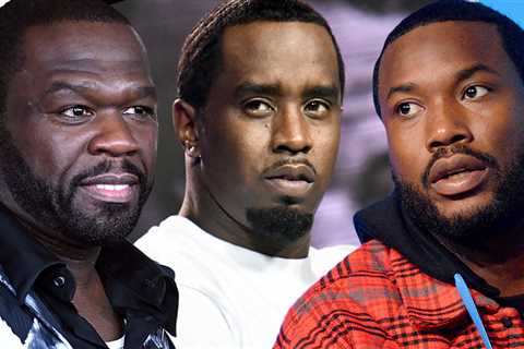 50 Cent Attends Diddy Roast Benefitting DV Victims, Meek Mill Also Dissed