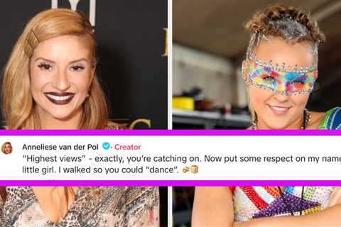 JoJo Siwa And That's So Raven Star Anneliese Van Der Pol Shaded Each Other On TikTok