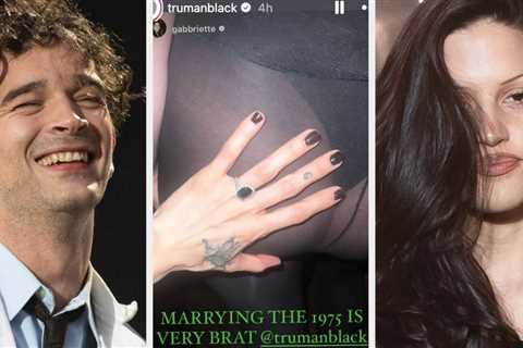 Matty Healy Appears To Be Engaged To Model Gabbriette Butchel After Nine Months Of Dating