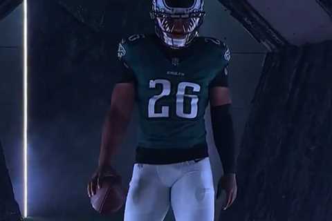 Saquon Barkley shown in full Eagles uniform for first time in new video
