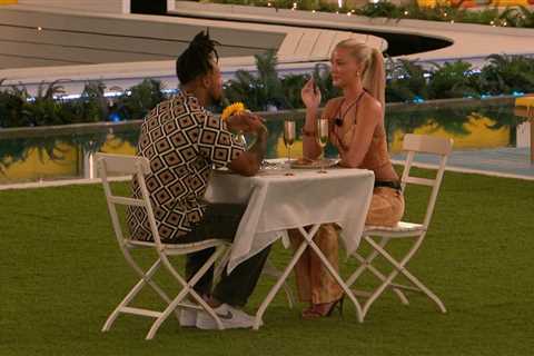 Love Island fans shocked by Grace's 'real age' revelation on date with new bombshell