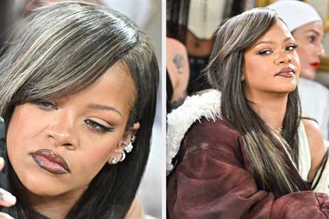 Rihanna Is Going Viral For The Absolutely Absurd Way She Tried To Record Paris Fashion Week
