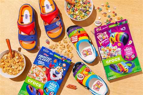 ‘Cereal Crocs’ Are Now a Thing With New Frosted Flakes and Fruit Loops Sandals