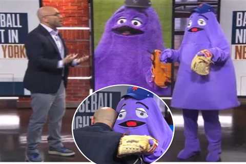 Sal Licata sorry for ‘personal’ attack on Grimace as Mets success continues