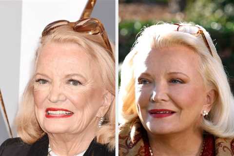 The Notebook Star Gena Rowlands's Son Revealed She's Had Alzheimer's For Five Years