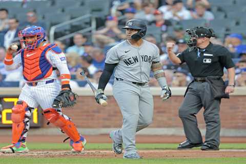 Gleyber Torres out of Yankees’ lineup vs. Mets amid awful slump