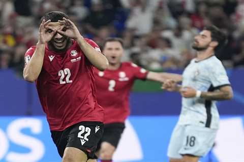 Georgia stuns Portugal in monumental upset to advance at Euro 2024