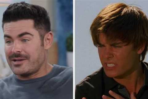 Zac Efron Just Revealed That His Most Iconic High School Musical 2 Scene Was Totally Improvised