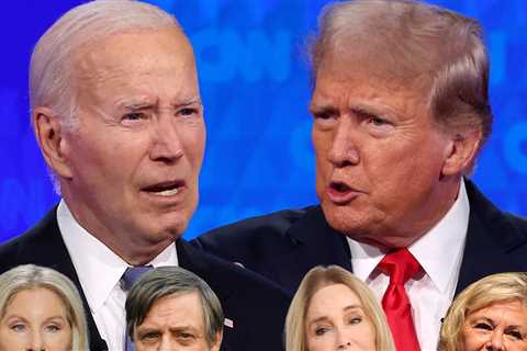 Biden Debate with Trump Enrages Some Celebrities Who Blast CNN