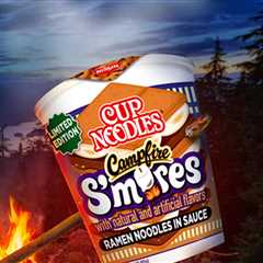 S'mores Flavored Limited Edition Cup Noodles Introduced For Summer