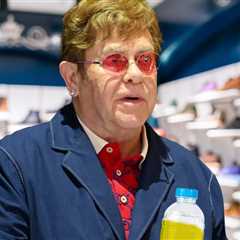 Elton John Pees in Plastic Bottle at Store in France, Owner Claims