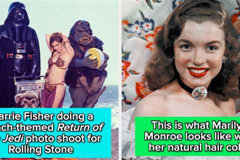 51 Photos That Show Famous Pop Culture Moments From A Sliiiiiightly Different Angle