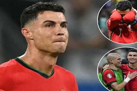 Cristiano Ronaldo was in tears after penalty kick failure before Euro 2024 redemption