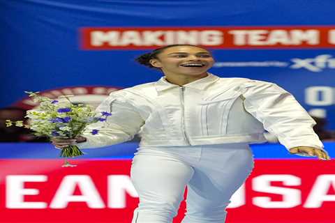 Hezly Rivera, 16, bound for Olympics as youngest member of US gymnastics team