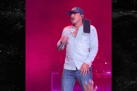 Morgan Wallen Throws Phone Offstage After It Hits Him During Denver Concert