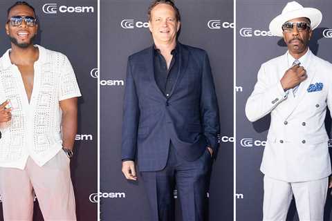 Vince Vaughn, JB Smoove, Julius Randle Roll Up To Cosm L.A. Opening For UFC 303