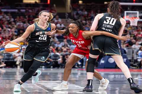 Caitlin Clark, surging Fever stun WNBA-best Liberty in big upset