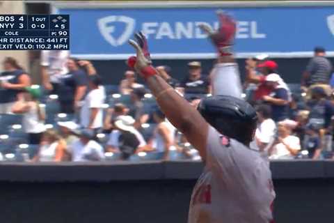 Rafael Devers denies gesturing at ex-mate Alex Verdugo during home run trot