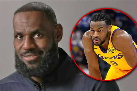 LeBron James Praises Bronny, Says Son 'Doesn't Give A F***' About Critics