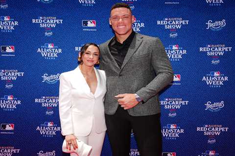 Aaron Judge’s wife, Samantha Bracksieck, makes red carpet appearance before MLB All-Star Game