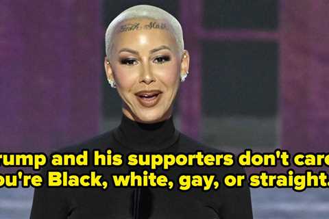 Amber Rose Responded To Joy Reid For Criticizing Her Republican National Convention Speech: Stop..