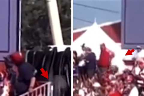 New Trump Shooting Video Shows Bullet Ricocheting, Apparently Hits Bystander