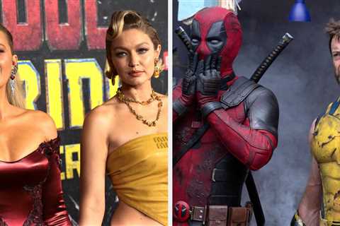 Blake Lively And Gigi Hadid Dressing As Deadpool And Wolverine At The Film's NY Premiere Is..