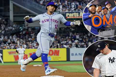 Francisco Lindor’s two homers lead Mets’ rout of Yankees to sweep season Subway Series