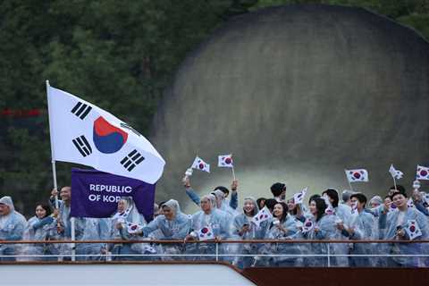 South Korea wrongly introduced as North Korea at Olympics opening ceremony