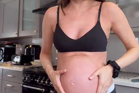 Megan McKenna fans speculate on baby's gender reveal as she flaunts growing bump