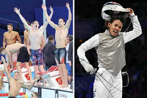 Here Are Incredibly Joyful Photos Of 2024 Olympians Winning Gold