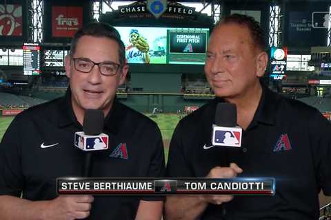 Diamondbacks announcer Steve Berthiaume makes embarrassing ‘moron’ mistake