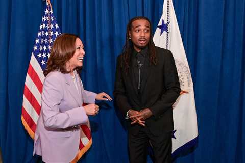 Quavo Backs Kamala Harris’ Commitment to Gun Safety at Atlanta Rally