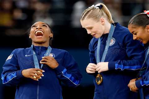 Simone Biles shares gold medal-winning USA gymnastics’ NSFW team nickname