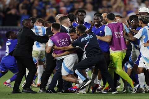 France-Argentina men’s soccer gets testy with postgame Olympics fight amid racism controversy