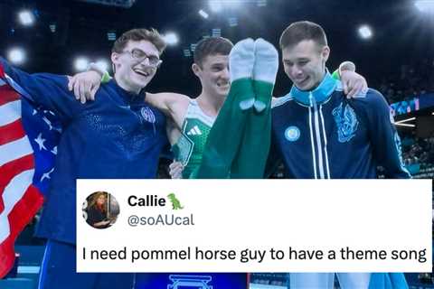 Literally Just 24 Funny Reactions To Steve, The Nerdy Pommel Horse Guy Winning Individual Bronze