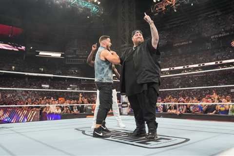 Jelly Roll Lives Out ‘Childhood Dream’ After Delivering Chokeslam at WWE SummerSlam:..