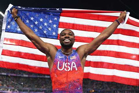 Noah Lyles Wins Historically Close 100-Meter Sprint in Photo Finish – Hollywood Life