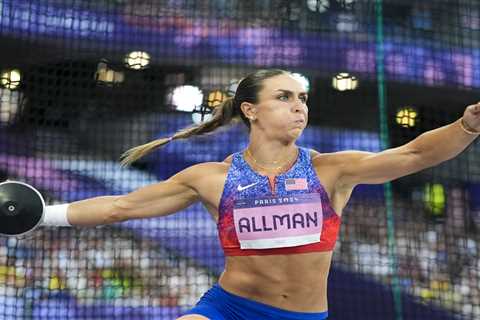 American Valarie Allman wins second straight Olympic gold in discus