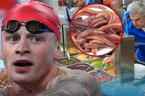 British Swimmer Adam Peaty Claims Worms Found In Olympic Village Food