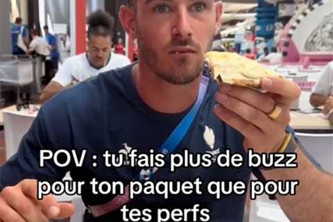 Viral bulge Olympian Anthony Ammirati  jokes about ‘package’ in deleted video