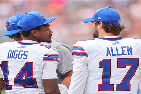 Josh Allen has curious response to Stefon Diggs question: ‘Don’t know if I’d say miss’
