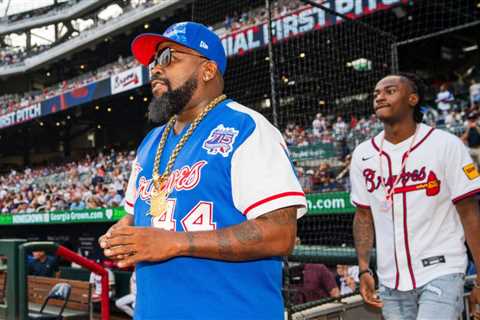 Big Boi Brings Out Rico Wade’s Children At Atlanta Braves Game