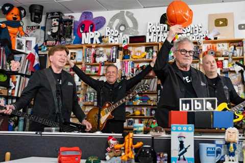 Devo Wear Many Hats — But No Yellow Buckets — For Spirited, Deep-Cut NPR Tiny Desk Concert