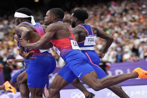 Team USA fails to medal in 4x100m Olympic relay after baton handoff ‘disaster’