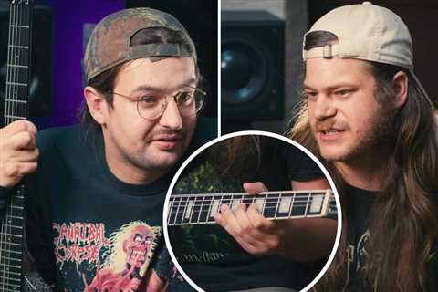 Undeath Guitarists Play Their Favorite Riffs